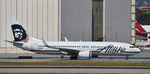 N506AS @ KLAX - Taxiing to gate at LAX - by Todd Royer