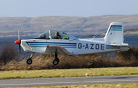 G-AZOE @ OBAN - Landing Runway 19 - by Mountaingoat