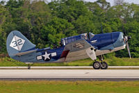 N92879 @ KLAL - Curtiss SB2C-5 Helldiver [Bu83589] Lakeland-Linder~N 16/04/2010 - by Ray Barber