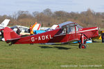 G-ADKL @ EGBT - at the Vintage Aircraft Club spring rally - by Chris Hall