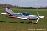 G-SCCZ @ EGBT - at the Vintage Aircraft Club spring rally - by Chris Hall