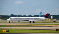 N941DL @ KATL - Takeoff roll Atlanta - by Ronald Barker