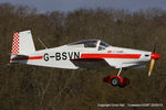 G-BSVN @ EGBT - at the Vintage Aircraft Club spring rally - by Chris Hall