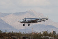 N631LS @ E60 - On final at Eloy, AZ - by Dave G