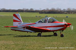 G-AZHI @ EGBT - at the Vintage Aircraft Club spring rally - by Chris Hall