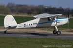 G-AKVM @ EGBT - at the Vintage Aircraft Club spring rally - by Chris Hall