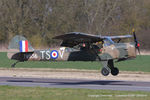 G-BNGE @ EGBT - at the Vintage Aircraft Club spring rally - by Chris Hall