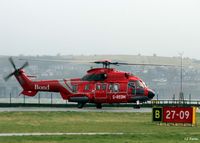 G-REDM @ EGPN - Pictured at Dundee Riverside crew training - by Clive Pattle