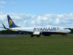 EI-DHE @ EGPH - RYR6655 arrives at EDI - by Mike stanners