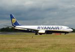 EI-DHW @ EDI - Ryanair 4849 Arrives from CAG - by Mike stanners