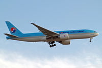 HL8285 @ EGLL - Boeing 777-FB5 [37641] (Korean Air Cargo) Home~G 12/04/2014. On approach 27L. - by Ray Barber