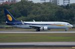 VT-JBR @ WSSS - Jet Airways B738 arriving. - by FerryPNL