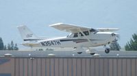 N3547H @ KRHV - A local Cessna 172S taking off on runway 31R from Reid Hillview. - by Chris L.