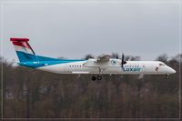 LX-LGM @ ELLX - De Havilland Canada DHC-8-402Q - by Jerzy Maciaszek