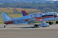 G-REES @ EGFH - Visiting Mousquetaire, Severn Stoke-Sheepcote Farm, based, previously F-BMFR, seen parked up.