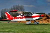 G-BOPD @ EGBR - EASTER FLY-IN - by glider