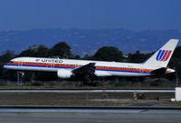 N535UA @ LAX - Copied from slide. - by kenvidkid