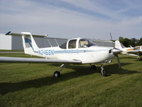 N2468N @ K74 - A PA-38 at the Kindred Fly-in. - by Sammyk