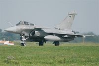 14 @ LFRJ - Dassault Rafale M, Taxiing to holding point rwy 08, Landivisiau Naval Air Base (LFRJ) - by Yves-Q