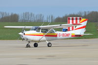 G-BGMP @ EGSH - Parked at Norwich. - by Graham Reeve