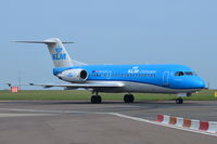 PH-KZP @ EGSH - Just landed at Norwich. - by Graham Reeve
