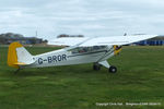 G-BROR @ EGBR - at the Easter Homebuilt Aircraft Fly-in - by Chris Hall