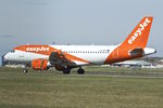 G-EZDJ @ EGGW - 2008 Airbus A319-111, c/n: 3544 in revised Easyjet c/s - by Terry Fletcher