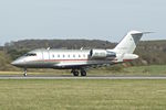 9H-VFD @ EGGW - Bombardier CL-600-2B16 Challenger 605, c/n: 5973 at Luton - by Terry Fletcher