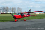 G-KIRT @ EGBR - at the Easter Homebuilt Aircraft Fly-in - by Chris Hall