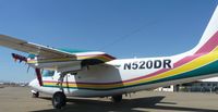 N520DR @ KTCY - A Rockwell Aero Commander 500 for sale sitting on the ramp at Tracy Municipal Airport. - by Chris L.