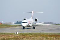 F-GRZC @ LFRB - Canadair Regional Jet CRJ-702, Taxiing to boarding area, Brest-Bretagne Airport (LFRB-BES) - by Yves-Q
