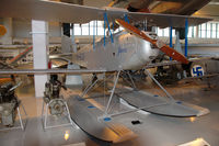 OH-EJA @ EFJY - De Havilland DH-60X Moth on floats, preserved in the Aviation Museum of Central Finland at Tikkakoski. - by Van Propeller