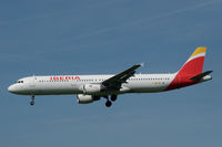 EC-JNI @ EBBR - Airbus A321 in Iberia's new look paint scheme. - by Van Propeller