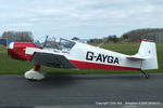 G-AYGA @ EGBR - at the Easter Homebuilt Aircraft Fly-in - by Chris Hall