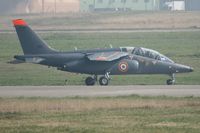 E60 @ LFRJ - Dassault-Dornier Alpha Jet E, Taxiing after landing rwy 26, Landivisiau Naval Air Base (LFRJ) - by Yves-Q