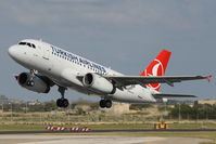 TC-JUA @ LMML - A319 TC-JUA Turkish Airlines - by Raymond Zammit