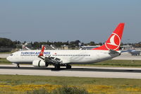 TC-JVC @ LMML - B737-800 TC-JVC Turkish Airlines - by Raymond Zammit
