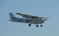 N54102 @ KRHV - A local 1981 Cessna 172P landing on 31R at Reid Hillview. - by Chris L.