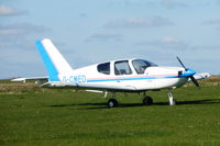 G-CMED @ EGSV - Parked at Old Buckenham. - by Graham Reeve