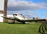G-ATRO @ XSTR - In a derelict condition dumped at at Strathallan Airfield, XSTR, near Auchterarder, Perthshire, Scotland - the home of Skydive Scotland - by Clive Pattle