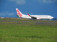 VH-YIQ @ NZAA - landing at NZAA - by magnaman