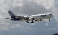 CC-BJA @ MIA - LAN 767-300 - by Florida Metal