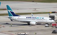 C-FWSY @ FLL - West Jet - by Florida Metal
