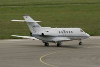 HB-VOB @ LFML - Raytheon Hawker 800XP, Take-off rwy 31R, Marseille-Provence Airport (LFML-MRS) - by Yves-Q