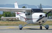 N21679 @ KRHV - A local 2004 Cessna 172SP taxing back to Trade Winds at Reid Hillview. - by Chris L.