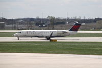 N8932C @ KCID - Taxiing to the terminal - by Glenn E. Chatfield