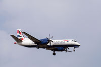 G-CDEB @ EGLC - On approach to London City Airport. - by Jonathan Allen