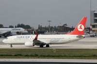 TC-JFG @ LMML - B737-800 TC-JFG Turkish Airlines - by Raymond Zammit