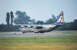 N105AK @ STN - This L-100-20 Hercules of Alaska International Air was seen on a visit to Stansted in the Summer of 1975. - by Peter Nicholson