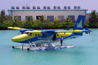 8Q-TMU @ VRMM - De Havilland Canada DHC-6-300 Twin Otter [467] (Trans Maldivian Airways) Male International~Maldives 23/02/2013 - by Ray Barber